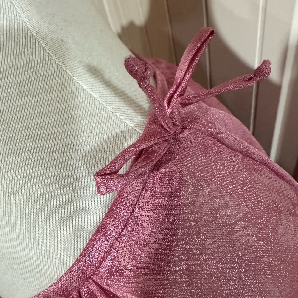 Vintage Chic Pink Dress size small - Picture 6 of 10
